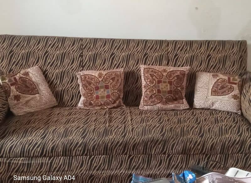 Brown color sofa 0