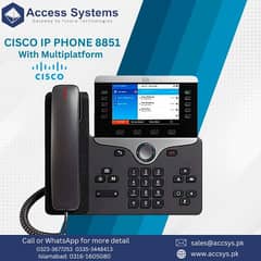 IP Phones Cisco CP8841 CP8845 CP8865 CP9951 CP9971 XML VOIP Accsys. pk