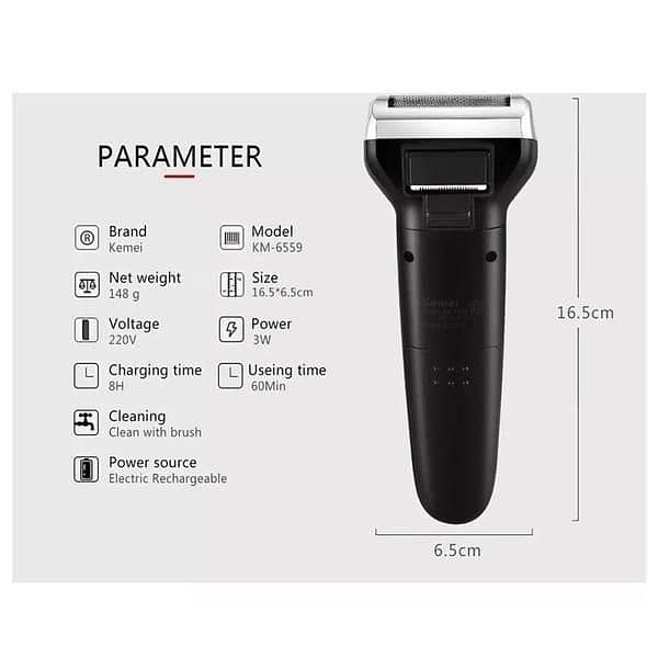 3-1 Electric Hair Removal Men's Shaver 3