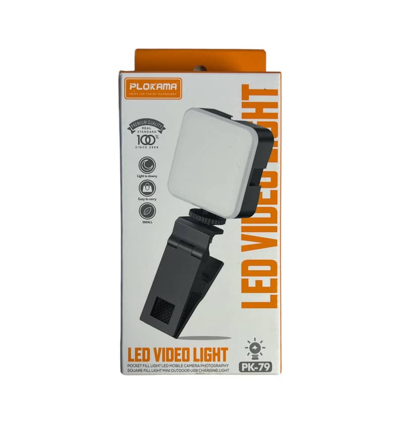 LED VIDEO LIGHT PK70 / ring light tripods mobile holders available 1