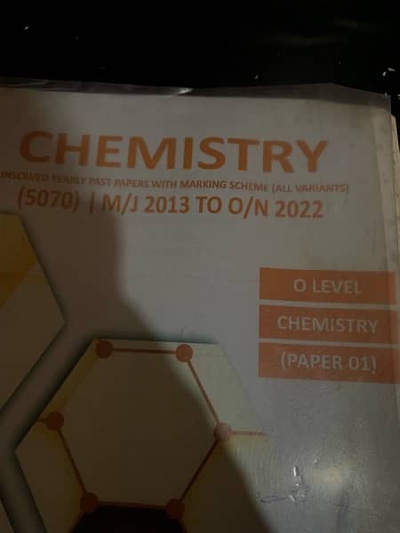 CHEM P1 O-Levels Past Papers 2013-2022 1