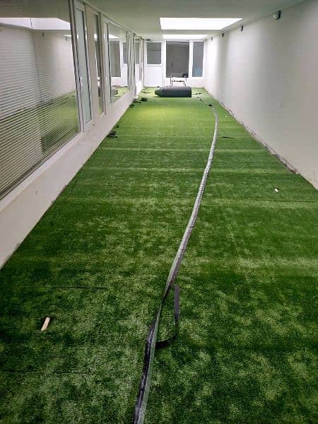 Artificial Grass - Synthetic Field Grass - Astro Turf Gym Wall Grass 6