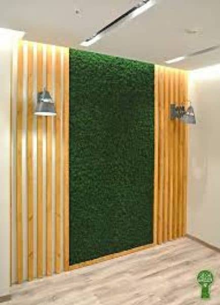 Artificial Grass - Synthetic Field Grass - Astro Turf Gym Wall Grass 8