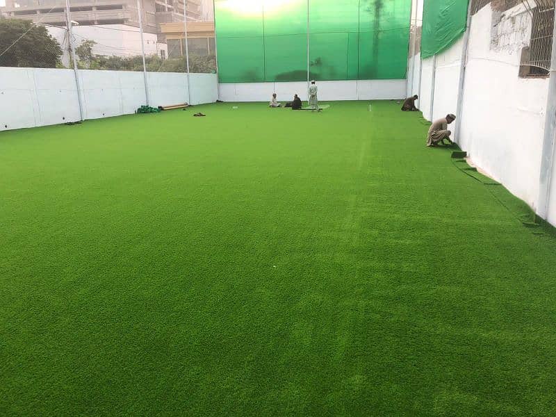 Artificial Grass - Synthetic Field Grass - Astro Turf Gym Wall Grass 16