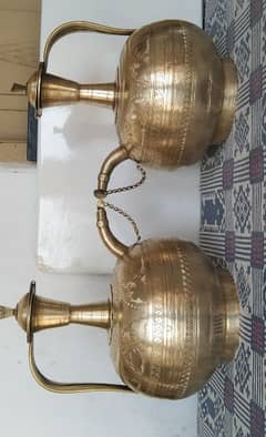 brass antique handmade water koza
