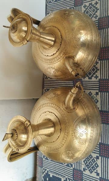 brass antique handmade water koza 2