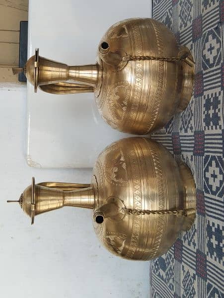 brass antique handmade water koza 3