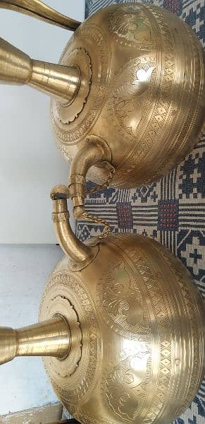 brass antique handmade water koza 4