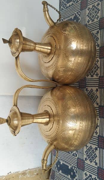 brass antique handmade water koza 6