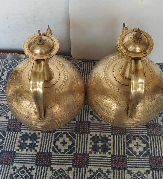 brass antique handmade water koza 7