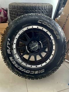 Method Alloy Wheels And Cooper Tyres for Hilux Revo Prado surf