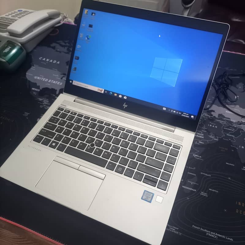 HP 840 G5 Core i7 8th Gen 16GB 256GB  Facelock Orignal Wondow 10 Pro 10