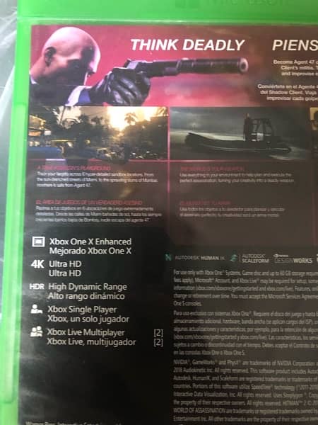 Hitman - 2 game for Xbox One / One S / One X 2