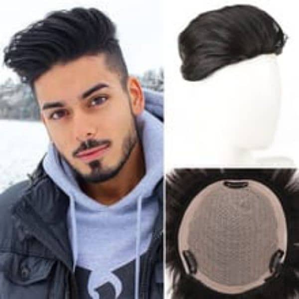 Men wig imported quality _hair patch _hair unit 0'3'0'6'4'2'3'9'1'0'1) 4