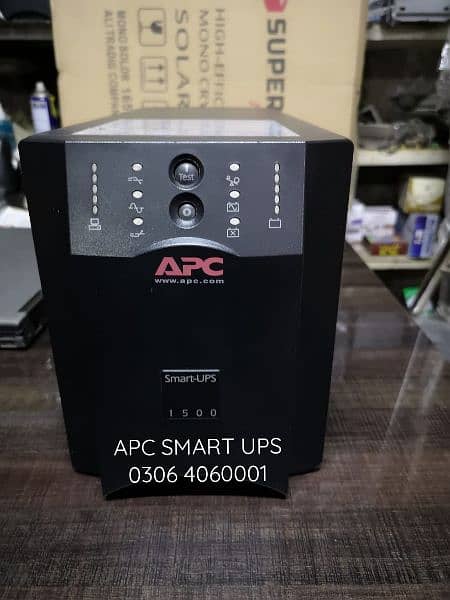 APC SMART UPS 1500va 24v 980watt Pure sine wave ups 3