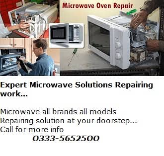 Microwave oven expert Tachnician rapairing solution providing 0