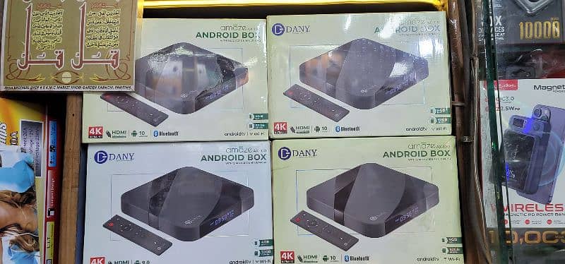 AndroidTVBOX AllVarietyAvailable Mi,Dany,Ptcl,Superbox,Strong,H96max 2