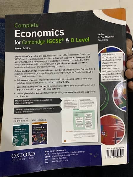 Economics for Cambridge IGCSE & O levels 1