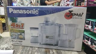 PANASONIC 4 in 1 Juicer / Blender, Chopper & Dry Mill Jar - MJ-J1760P