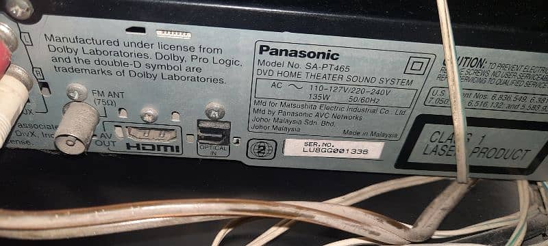 Panasonic SC-PT465 3
