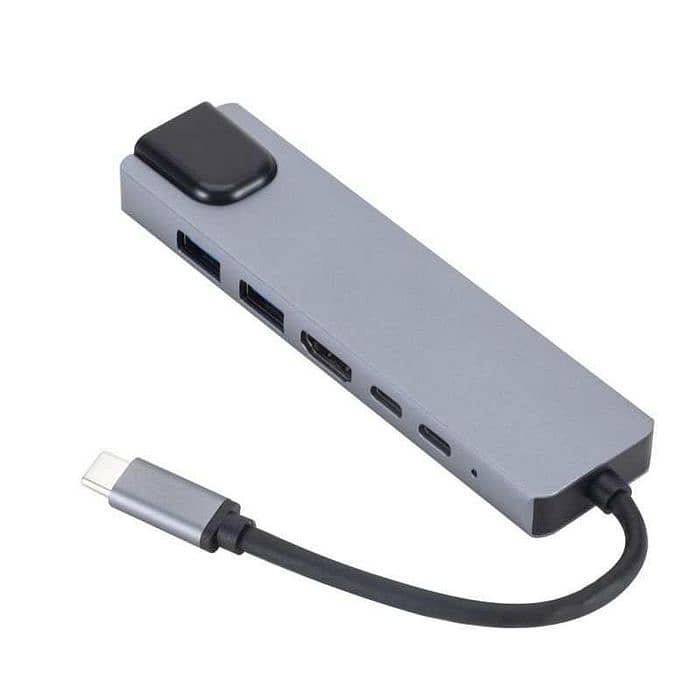 USB-C 6-in-1 Mobile Hub 0