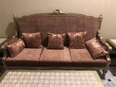 sofa set 3,2,1,1 for sale with center and two side tables