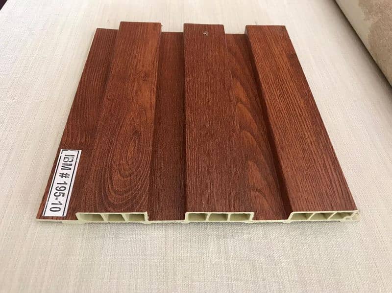 Wallpaper Pvc Panel wooden floor window blind 14