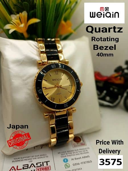 Men Fashion Wrist Watches Quartz Call Msg Whatsapp 0316-1737353 0
