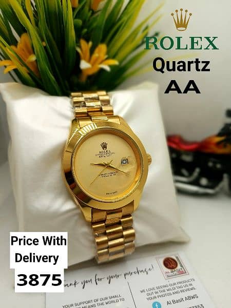 Men Fashion Wrist Watches Quartz Call Msg Whatsapp 0316-1737353 17