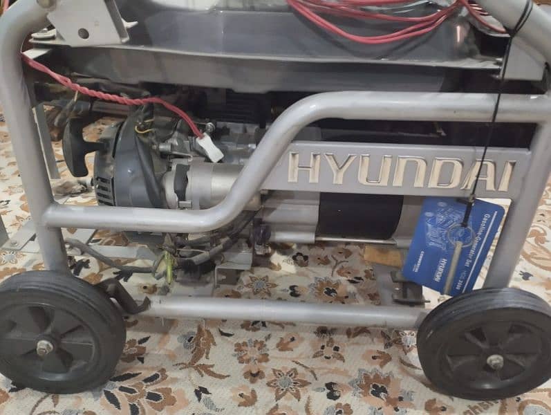 Hyundai 3 kva new condition generator 3