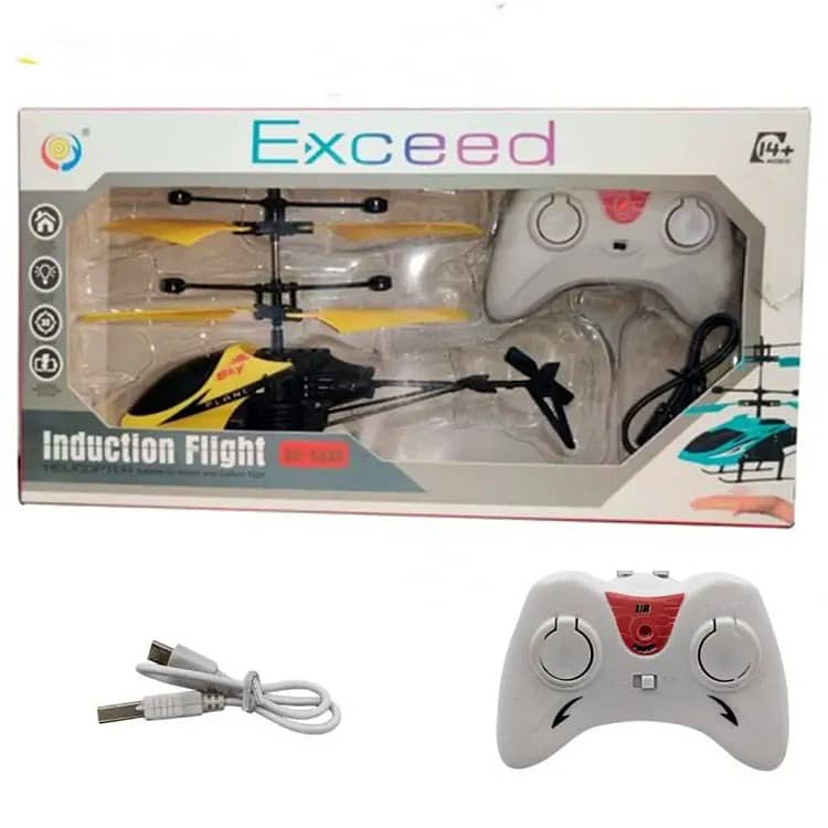 Remote control + Hand sensor Drone Helicopter (Free Delivery) 5