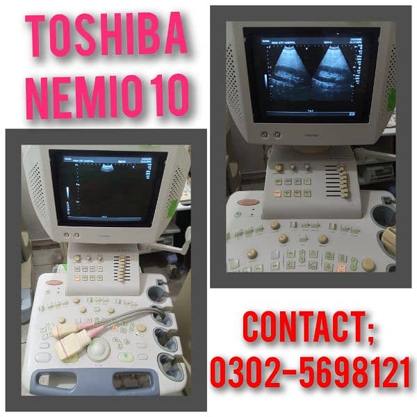 Toshiba ultrasound machine for sale, Contact; 0302-5698121 12