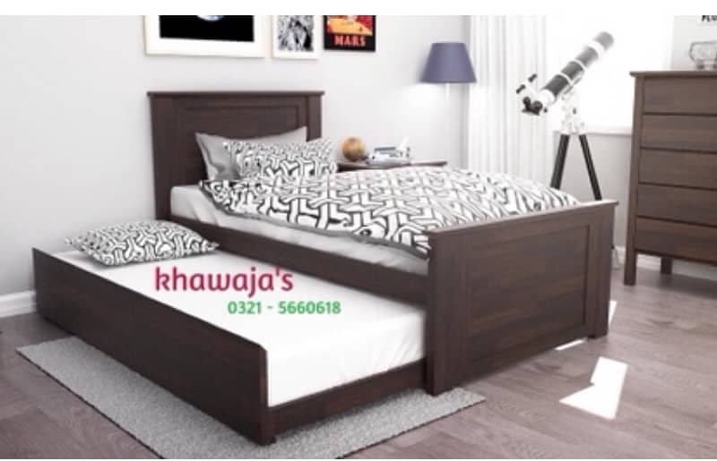 Single Bed 2in1 ( khawaja’s interior Fix price workshop 0