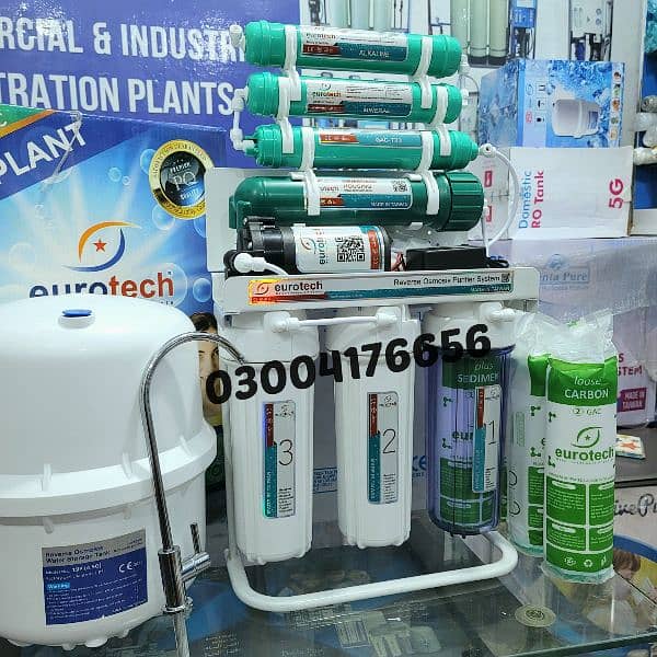 EUROTECH GENUINE TAIWAN 7 STAGE RO PLANT HOME RO WATER FILTER 1