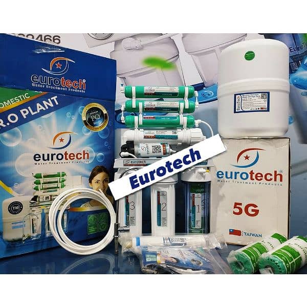 EUROTECH 7 STAGE RO PLANT ORIGINAL TAIWAN RO WATER FILTER 2