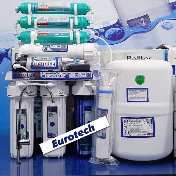 EUROTECH 7 STAGE RO PLANT ORIGINAL TAIWAN RO WATER FILTER 4