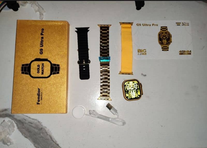 s9 ultra max smart watch (Golden edition) 49mm ultra series 8 4