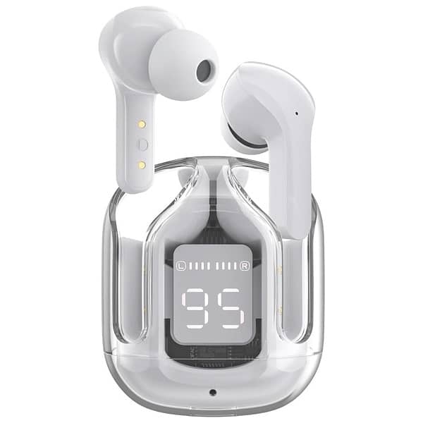 Air 31 with pouch Transparent Earbuds with free pouch 0