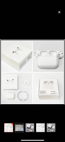 Airpods Pro Platinum with ANC, White 1