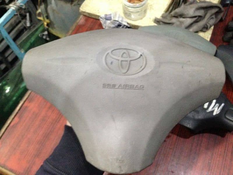 Toyota Vitz Airbags - Toyota Platz Airbags - Steering Dashboard Airbag 8
