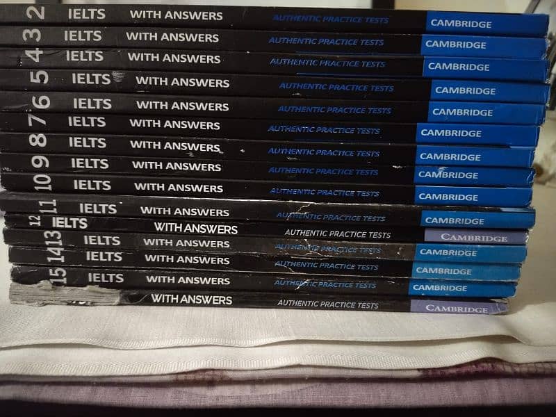 Cambridge IELTS books set of 16 0
