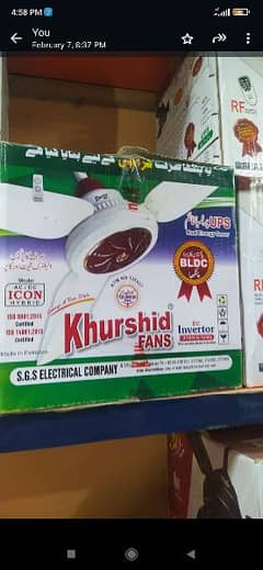 Khursheed Fan Ac Dc