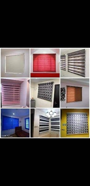 Window blinds/Roller Blinds/Mini blinds/Vertical Blinds/Zebra blind 1