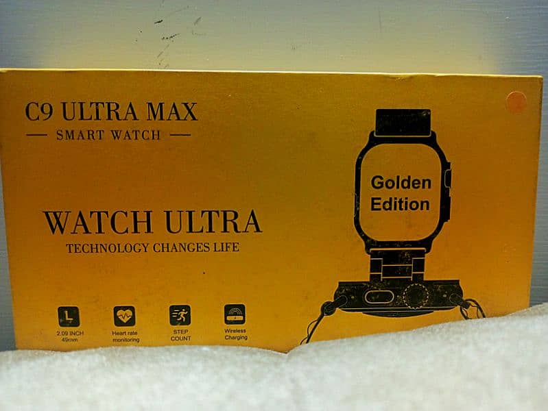 smartwatch haino teko g9 ultra max golden edition  1 week used 0