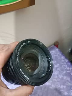 sigma 17-50mm lens Nikon