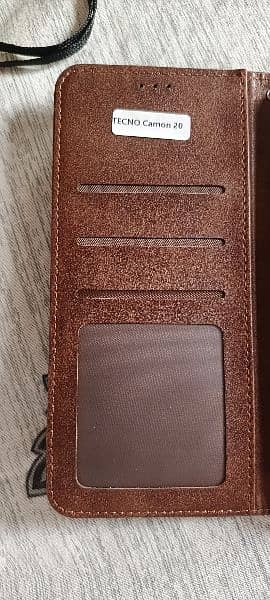 Tecno Camon 20 back Cover Original Leather Durable & premium quality 7