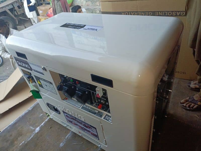 Generator 10Kva GasPatrol Sound less New use 2 Ac 4