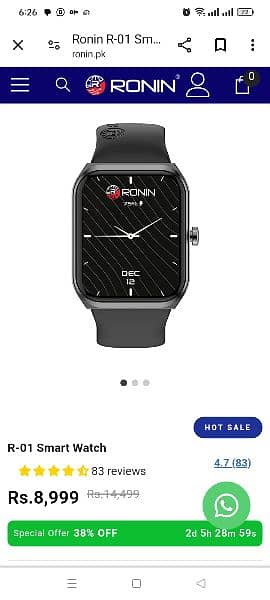 smart watch Ronin 1