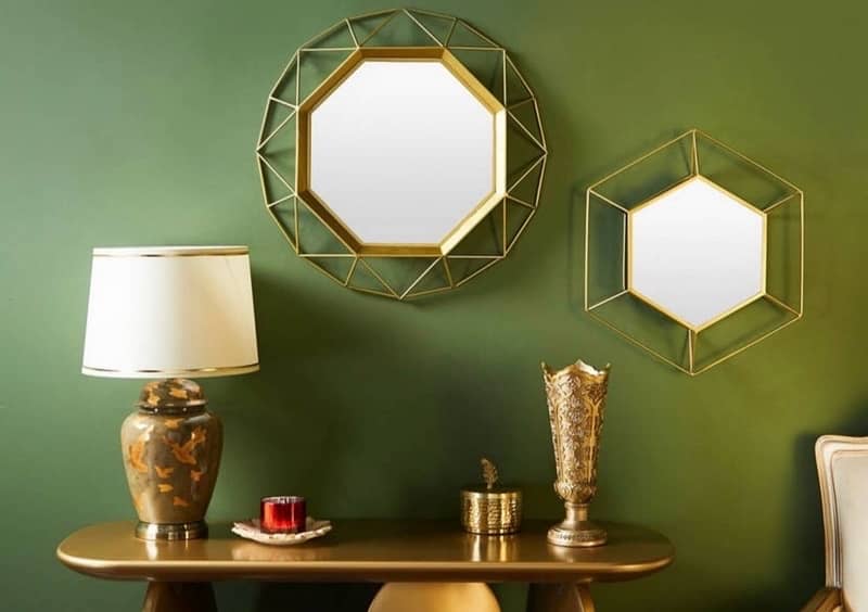 luxurious imported brand new 75cms wall mirror from Dubai 1