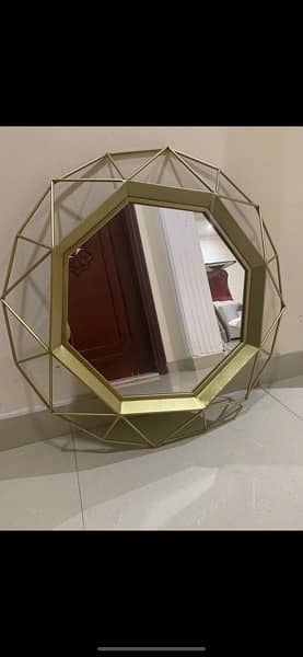luxurious imported brand new 75cms wall mirror from Dubai 3